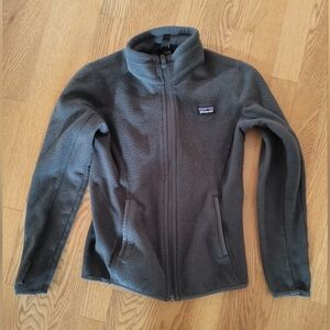 Patagonia Grey Radiant Flux Fleece Jacket Medium Size 10